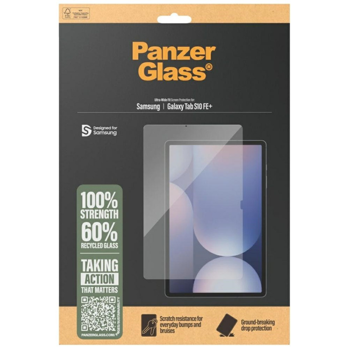 Szkło hartowane PanzerGlass Ultra-Wide   Fit do Samsung Galaxy Tab S10 FE+