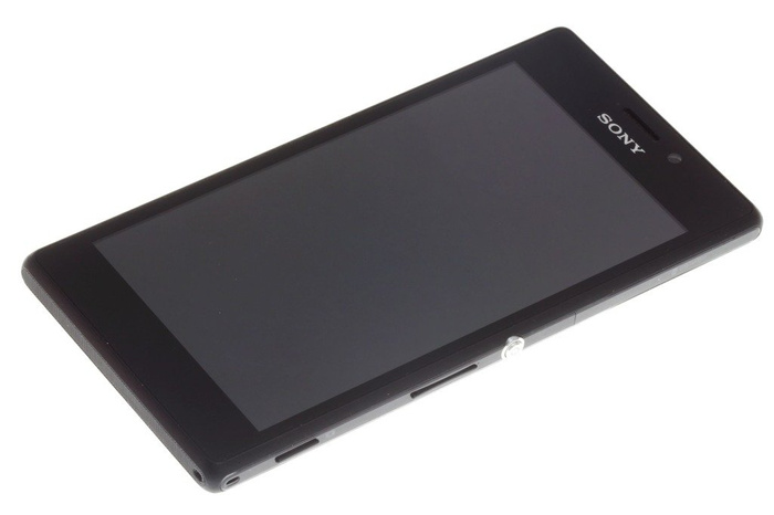 SONY Xperia M2 Noir Grade B Écran avec LCD défectueux Original Touch