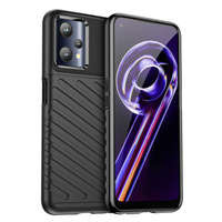 Thunder Case flexible gepanzerte hülle Abdeckung Realme 9 Pro schwarz