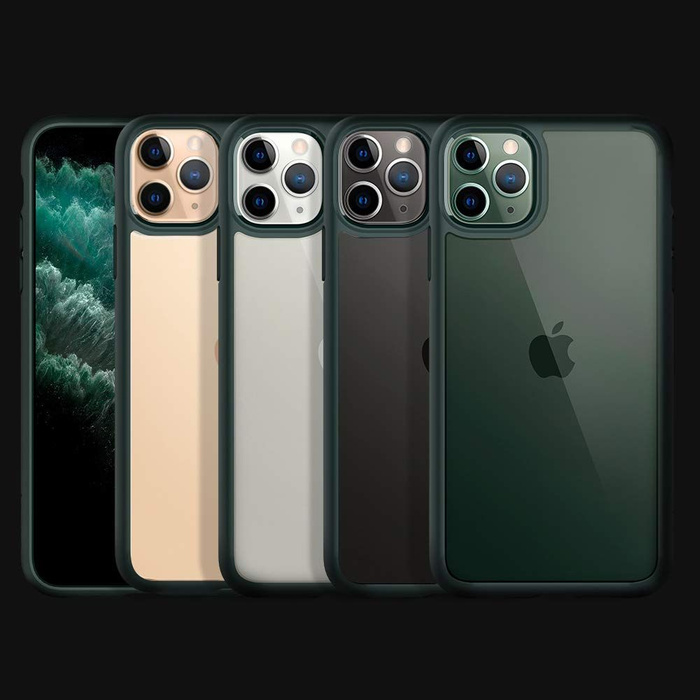 Case Spigen Apple IPhone 11 Pro Ultra Hybrid Midnight Green Case