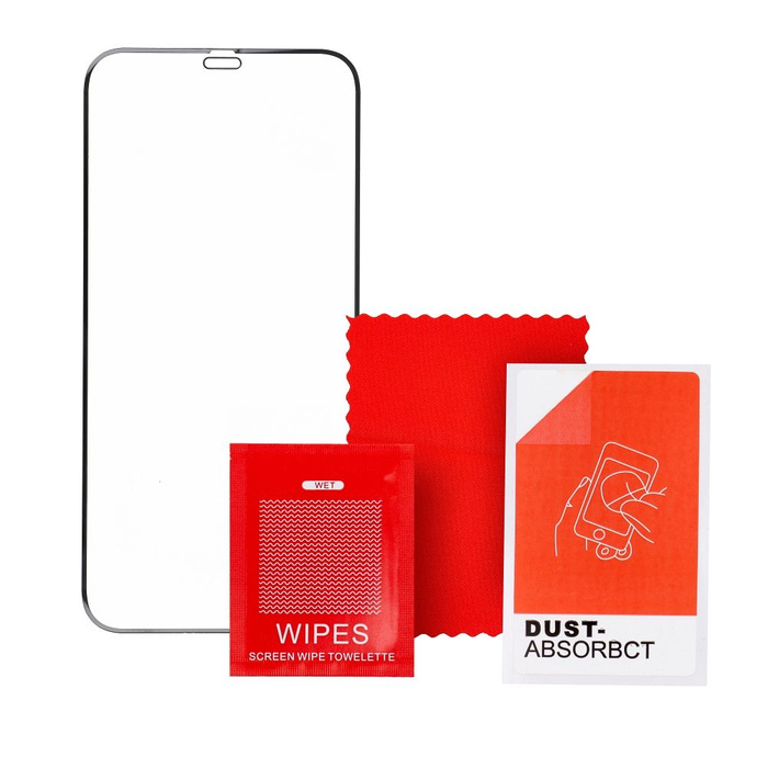 Szkło Hartowane 6D Pro Veason Glass - do Iphone 13 / 16e (SE 4 2025) czarny