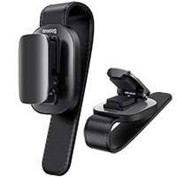 Baseus clip supporto auto per occhiali per occhiali nero (ACYJN-B01)