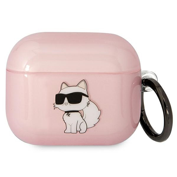 Karl Lagerfeld KLA3HNCHTCP Copertura Airpods 3 rosa/rosa Iconic Choupette