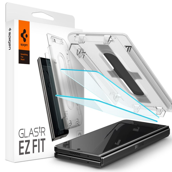Tempered Glass Spigen GLAS.TR "EZ FIT" 2-PACK GALAXY Z Fold 5 CLEAR