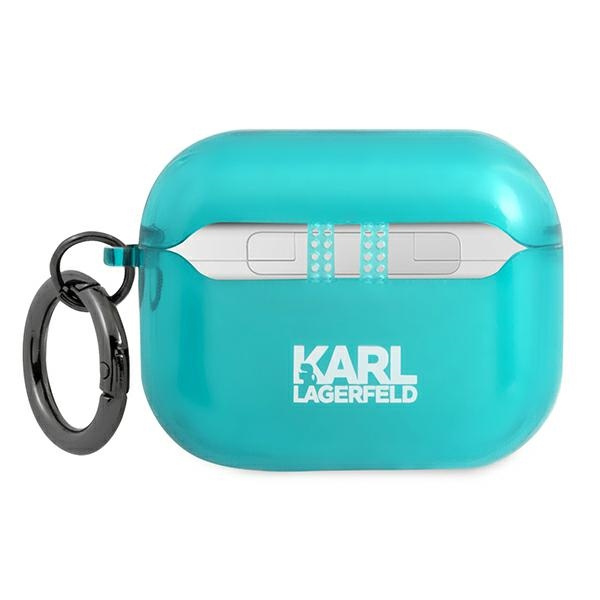Karl Lagerfeld KLAPUCHFL AirPods Pro cover blue / blue Choupette