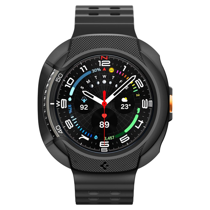 SPIGEN HÜLLE SAMSUNG GALAXY WATCH 8 CLASSIC 46 MM LIQUID AIR MATT SCHWARZ