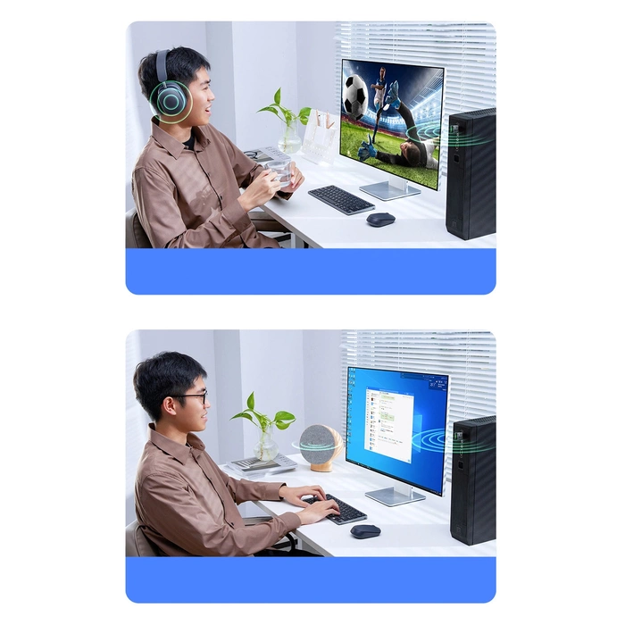 [RETURNED ITEM] [RETURNED ITEM] Adattatore USB Bluetooth Baseus BA07 - nero