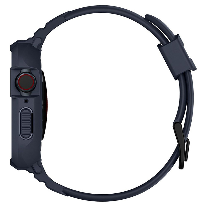 SPIGEN Apple Watch 4/5 (44mm) Rugged Armor "pro" Armband Holzkohle Grau