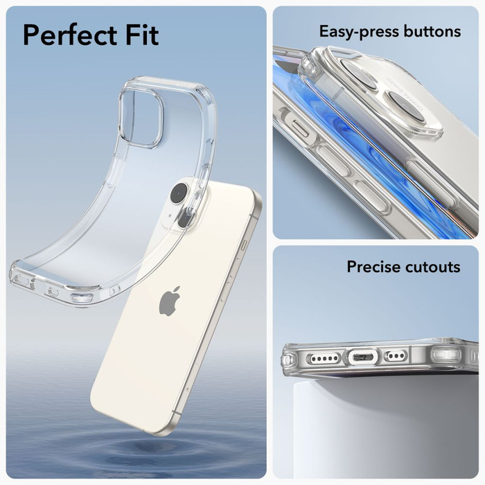 Telefontok Esr Project Zero iPhone 15 Clear Case