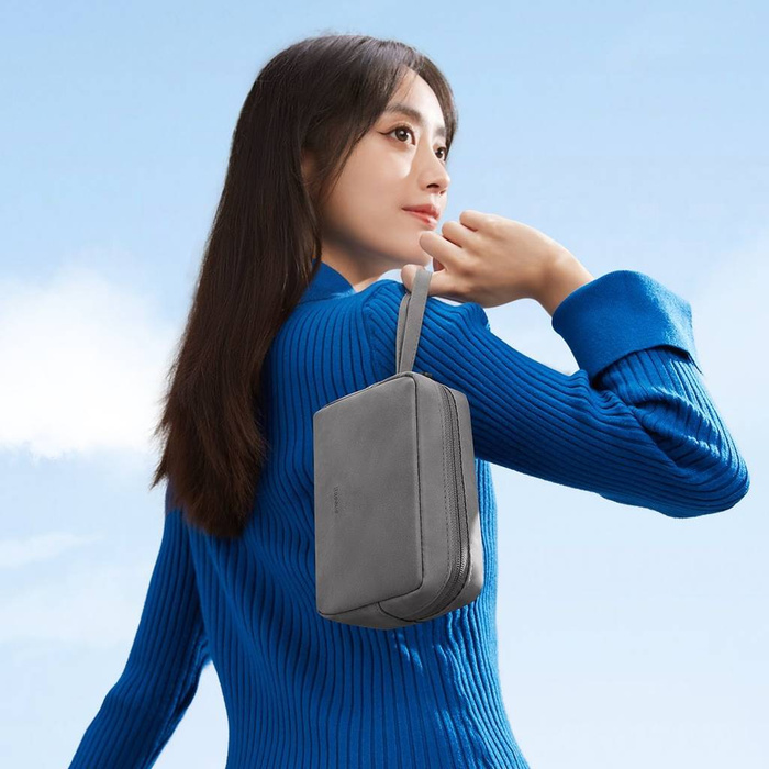 Petit sac de voyage Baseus EasyJourney Series pochette pour téléphone, écouteurs et autres petits objets gris