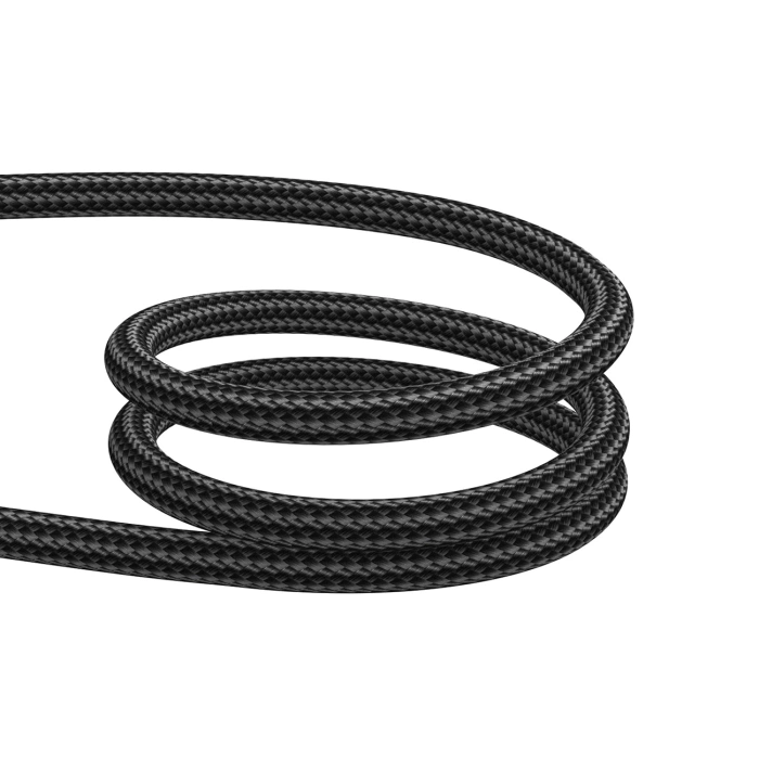 Joyroom S-A42 Crystal-Clear Series 60W USB-C - USB-C cable 1.2m - black