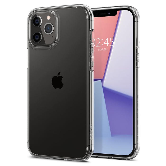 Telefontok SPIGEN Ultra hibrid iPhone 12 Pro Max átlátszó átlátszó tok