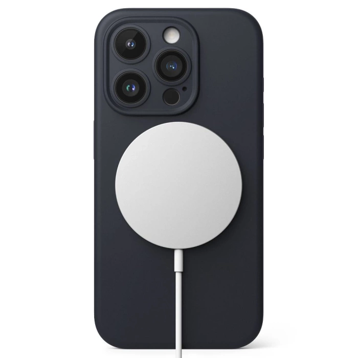 Etui Ringke Silicone Magnetic Magsafe iPhone 15 Pro Deep Blue Case