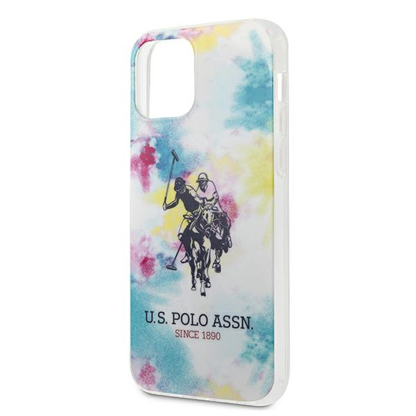 Puzdro US POLO Apple iPhone 12 Pro Max 6.7 Tie &amp; Dye Collection USHCP12LPCUSML Viacfarebné puzdro