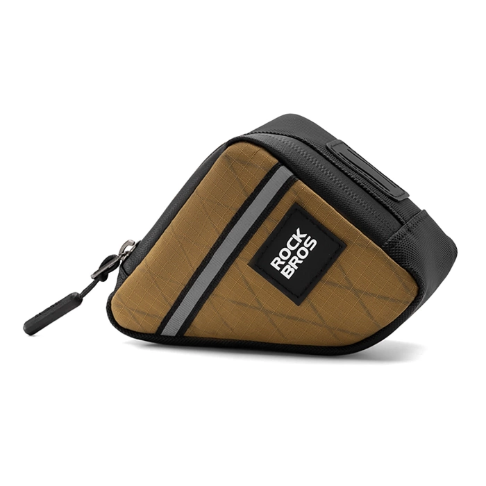 Rockbros Triangle Fahrrad Rahmentasche 0.25L - Braun
