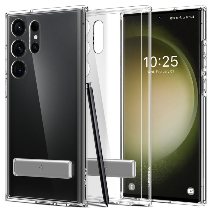Obal Spigen Ultra Hybrid "s" Galaxy S23 Ultra Crystal Clear Case