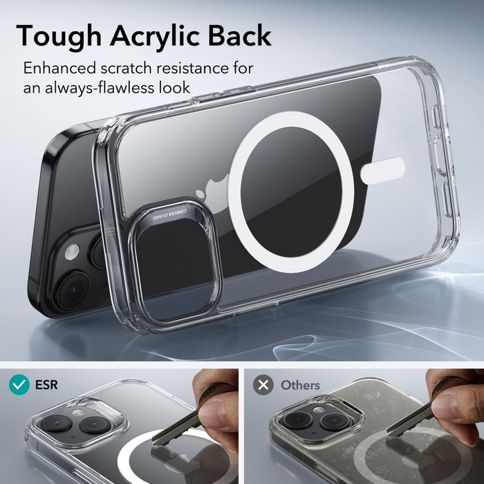 Funda Esr Ch Halolock MagSafe iPhone 15 Clear Case