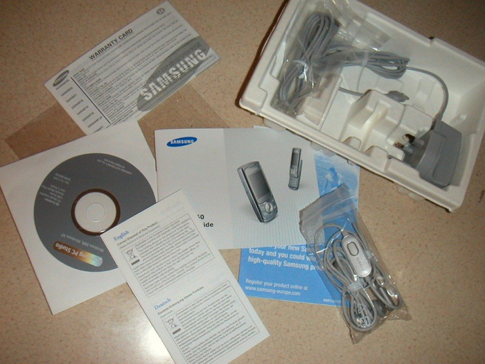 SAMSUNG L760 Juego completo