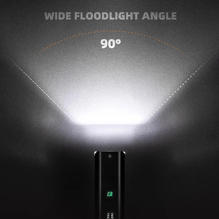 Rockbros RHL1550 Fahrrad-Frontlicht 5000 mAh 1500 lm IPX6 – Schwarz