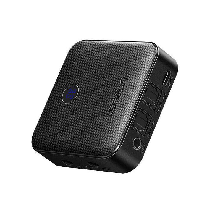 Ugreen 2v1 Bluetooth 5.0 vysílač / přijímač pro hudbu černý (CM144)