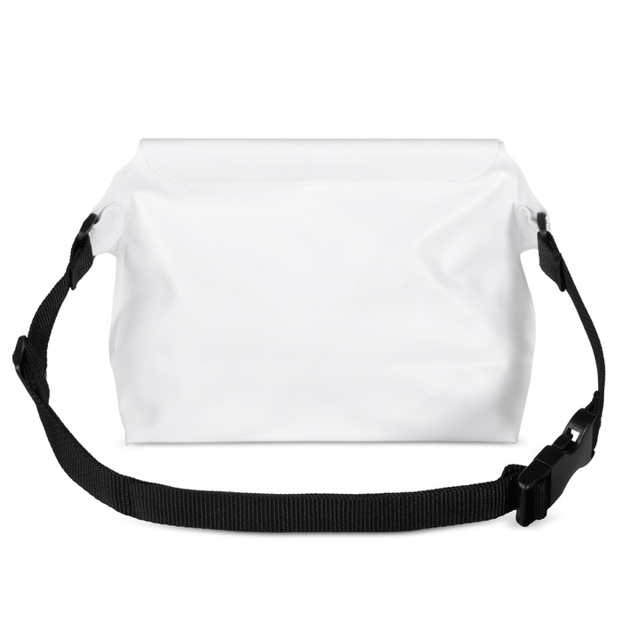 Wasserdichte PVC-Tasche / Hüfttasche – weiß