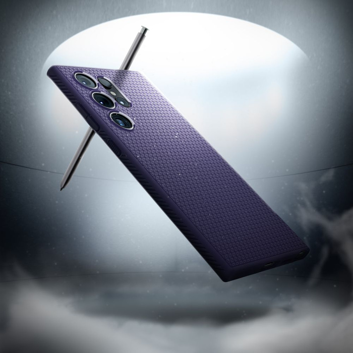 Funda Spigen Liquid Air Samsung Galaxy S24 Ultra Deep Purple Case