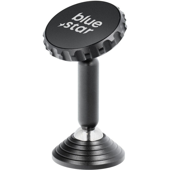Uchwyt na telefon do samochodu magnetyczny Blue Star Long Stick do deski czarny 