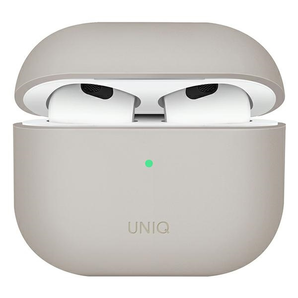 UNIQ Apple Telefontok 3 generációs Lino szilikon bézs Case