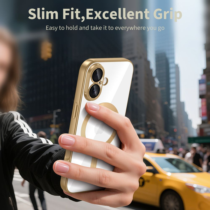 TECH-PROTECT MAGFLEX MAGSAFE IPHONE 17 SHINY GOLD