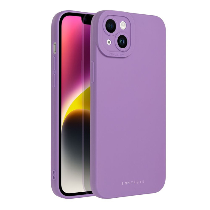 Roar Luna Case Case - for iPhone 14 Plus Purple