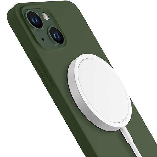 Etui 3MK Hardy Case iPhone 13 6,1" zielony/alphine green MagSafe