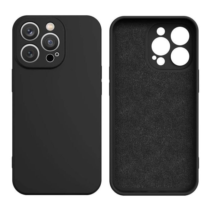 Coque en silicone pour Xiaomi Redmi Note 11 / Note 11S housse en silicone noir
