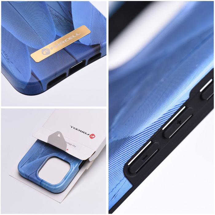 FORCELL F-PROTECT Mirage futerał kompatybilny z MagSafe do IPHONE 15 Pro blue bird