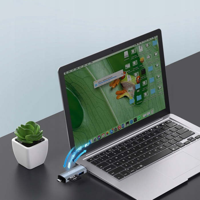 TECH-PROTECT ULTRABOOST KÁRTYAOLVASÓ SD & MICRO SD SZÜRKE