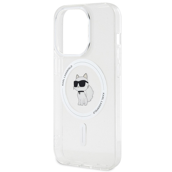 Etui Karl Lagerfeld KLHMP15LHFCCNOT iPhone 15 Pro 6.1" transparent hardcase IML Choupette MagSafe Case
