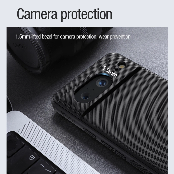 Etui Nillkin Super Frosted Shield Pro Magnetic Case na Google Pixel 8 - czarne