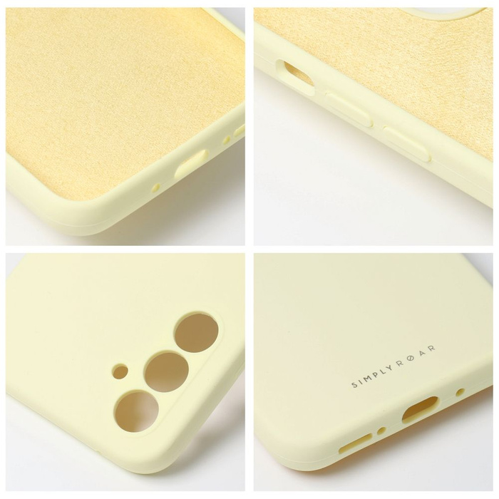 ROAR futerał CLOUD SKIN do XIAOMI Redmi 14C Jasnożółty