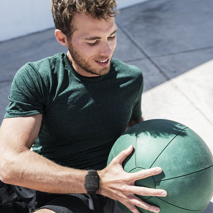 Hybridní Sklo SPIGEN Apple Watch 7 (41 MM) Proflex "Ez Fit" 2 balení