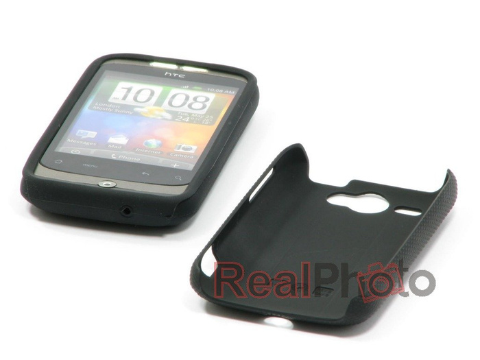 Telefontok CASE-MATE Tough Hybrid HTC Wildfire Hybrid fekete CASE-MATE Tough Hybrid HTC Wildfire Hybrid fekete