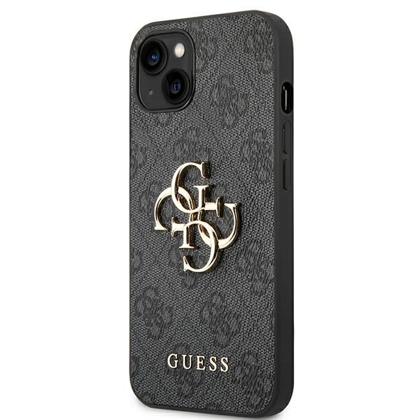 Case GUESS Apple iPhone 14 Plus 4G Big Metal Logo Grey Hardcase