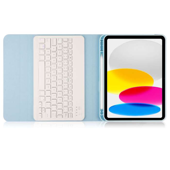 TECH-PROTECT SC STIFT + TASTATUR IPad 10.9 2022 HIMMELBLAU