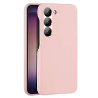 Custodia Dux Ducis Grit per Samsung Galaxy S23+ elegante cover realizzata in similpelle MagSafe rosa