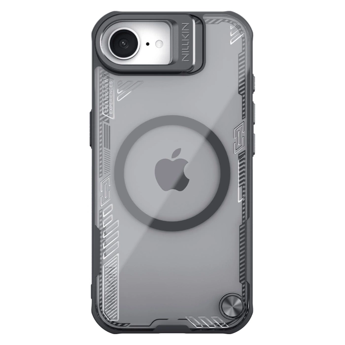 Etui Nillkin iPhone 16e Iceblade Prop Magnetic z podstawką Czarne
