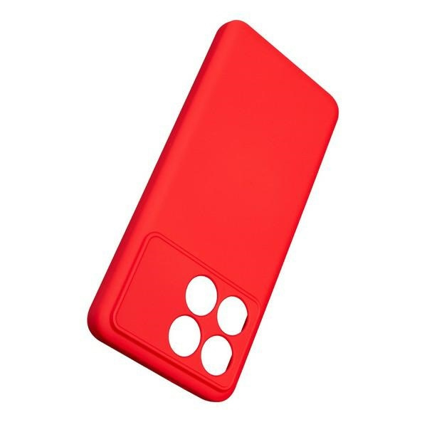 Beline Etui Silicone Xiaomi Poco F6 Proczerwony/red