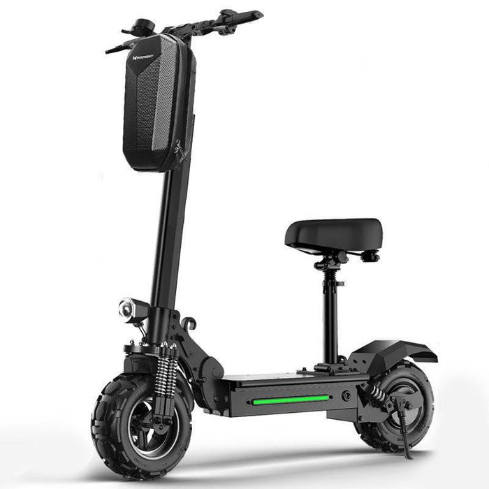 Wozinsky wasserdichte Scooter Lenkertasche 4l Lenkertasche schwarz (WSB2BK)