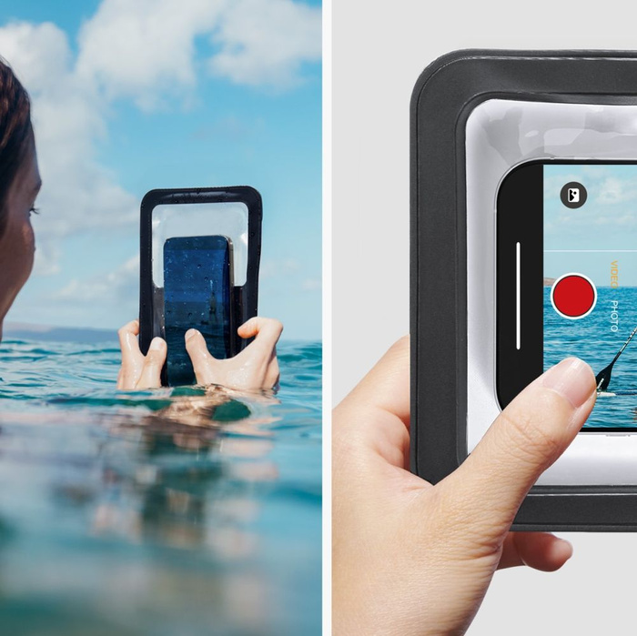 Spigen A603 UNIVERSAL WATERPROOF Case BLACK