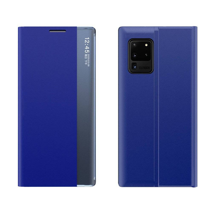 Nový kryt Sleep Case pouzdro s flipovým krytem s funkcí stojánku Samsung Galaxy A02s EU modrý