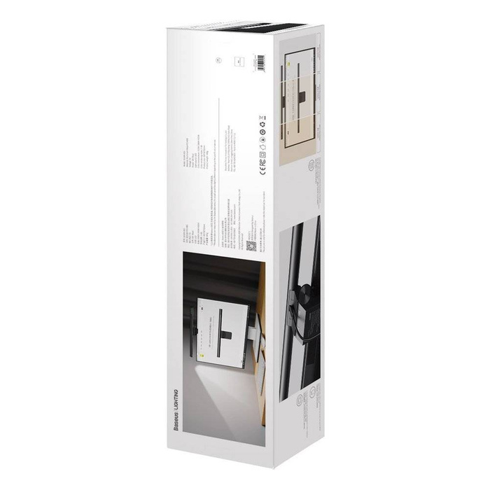 Baseus i-wok LED-Leuchte für einen Desktop-Monitor Bildschirmbeleuchtung schwarz (DGIWK-B01)