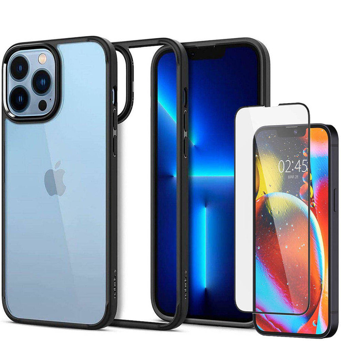 SPIGEN Iphone 13 Pro Ultra Hybrid Matte Black Case