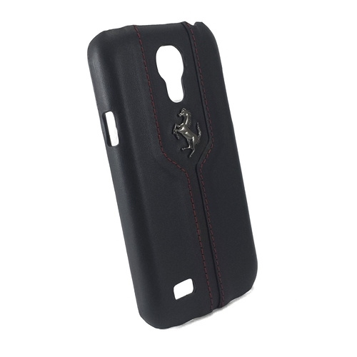 FERRARI Samsung Galaxy S4 Mini i9190 Faceplate FEMTHCS4MBL Schwarz Hülle